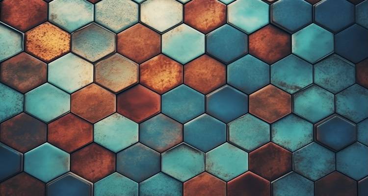 hexagon tiles