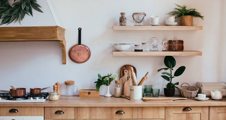 Wooden kitchen