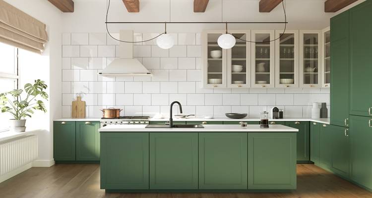 Green kitchen