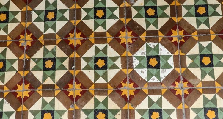 old fashioned tiles