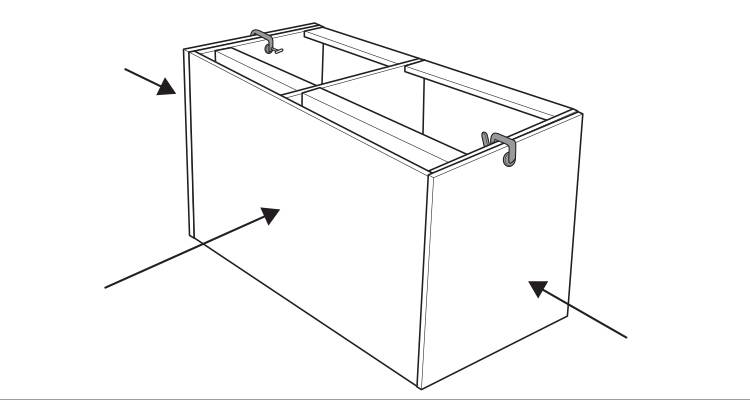 how to build a kitchen island step 9