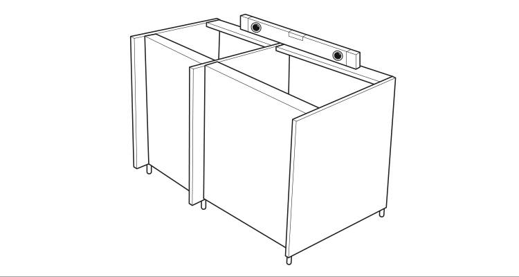 how to build a kitchen island step 3