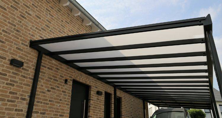 metal aluminium porch roof