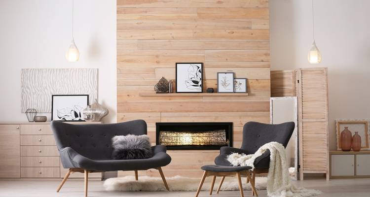 Top image fake chimney breast