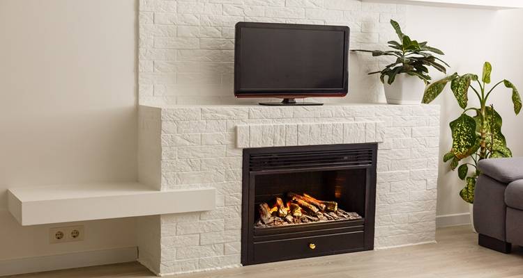 chimney breast brick