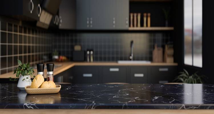 Marble worktop