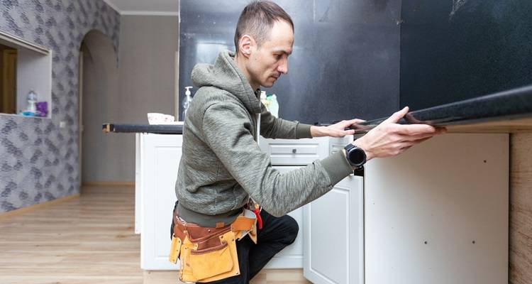 Removing worktop