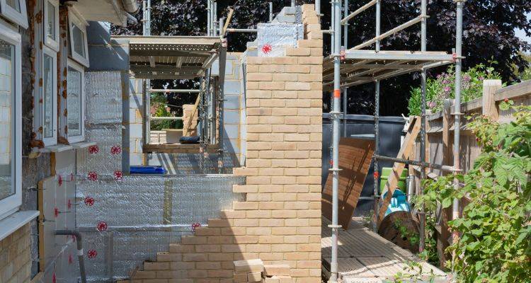 house extension construction
