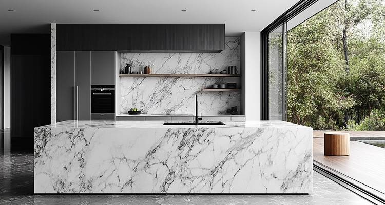 marble kitchen