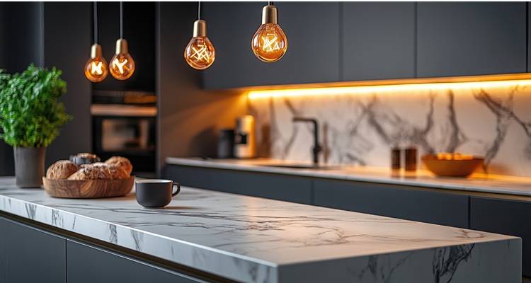 pendant lighting in kitchen