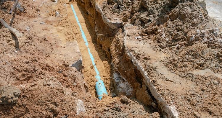 waterpipe trench