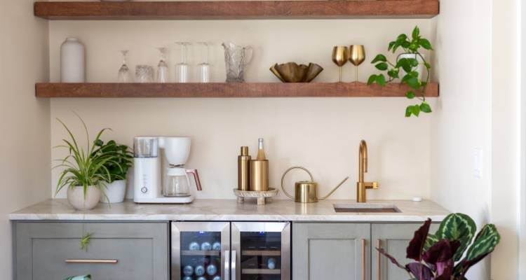 floating shelves