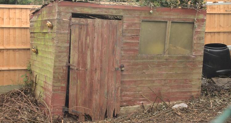 broken shed