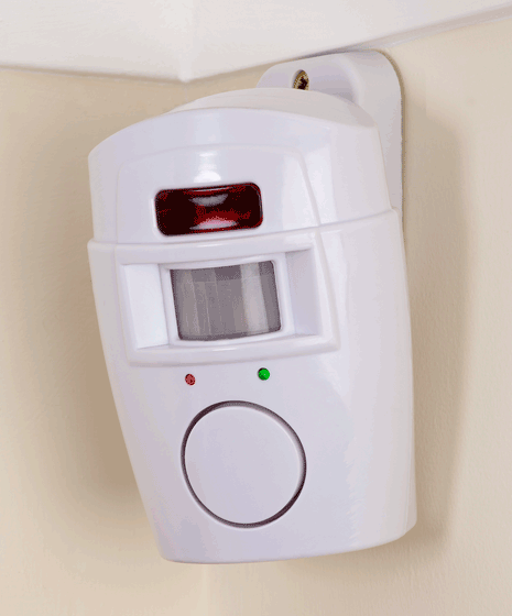 Garrison Motion Detector With Security Alarm Instruction Manual